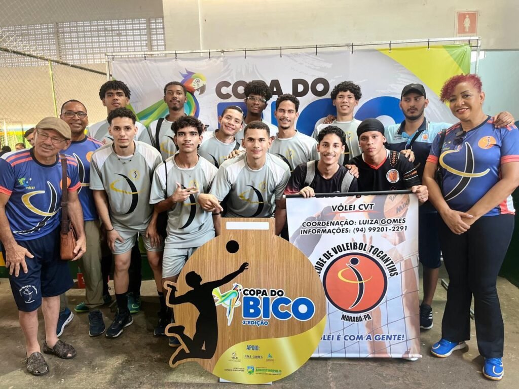 Participação com o time masculino do CVT na 3ª Copa de Voleibol do Bico do Papagaio/TO