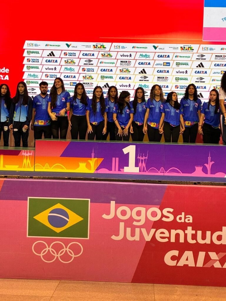 Premiação nos jogos da juventude 1º Lugar CVT