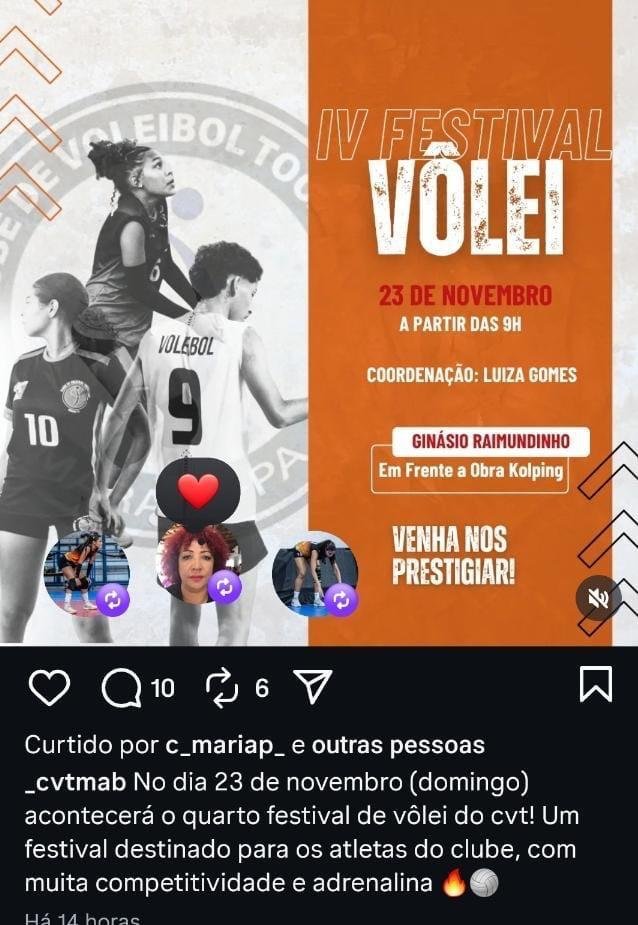 Escolinha de voleibol do CVT